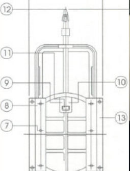 Comportas de Parede em FoFo