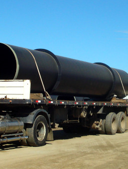 Tubos com costura helicoidal